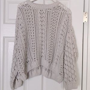 Women’s Ivory Knit Sweater